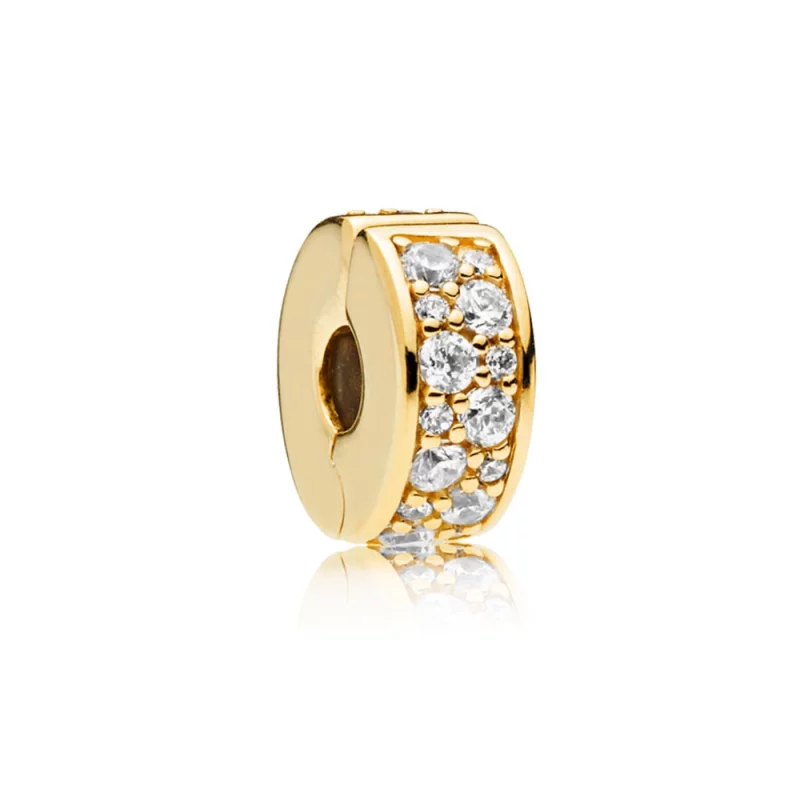 (image pour) Clip Élégance Brillante en PANDORA Shine™ - 767164CZ