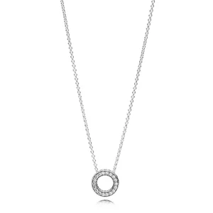 (image pour) Collier Cœurs PANDORA - 397436CZ