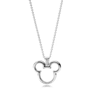 (image pour) Collier Disney, Médaillon Mickey PANDORA France - 397177