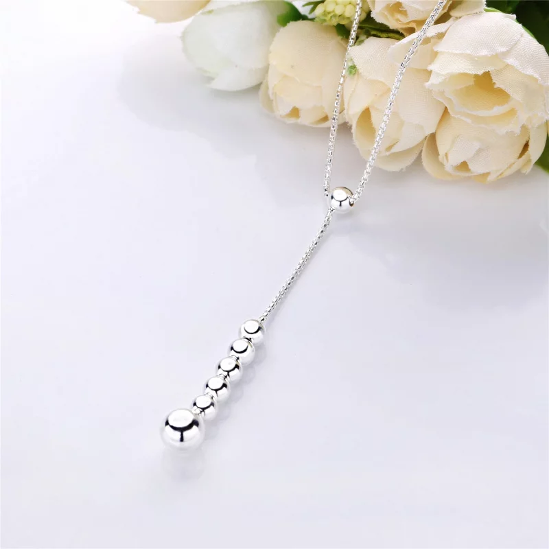 (image pour) Collier Fil de Perles en Argent PANDORA France - 397750 - Afficher 2