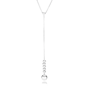 Collier Fil de Perles en Argent PANDORA France - 397750 (image pour) Collier Fil de Perles en Argent PANDORA France - 397750