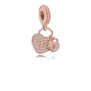(image pour) Cœur éternel, PANDORA Rose™ et cz incolore - 781807CZ