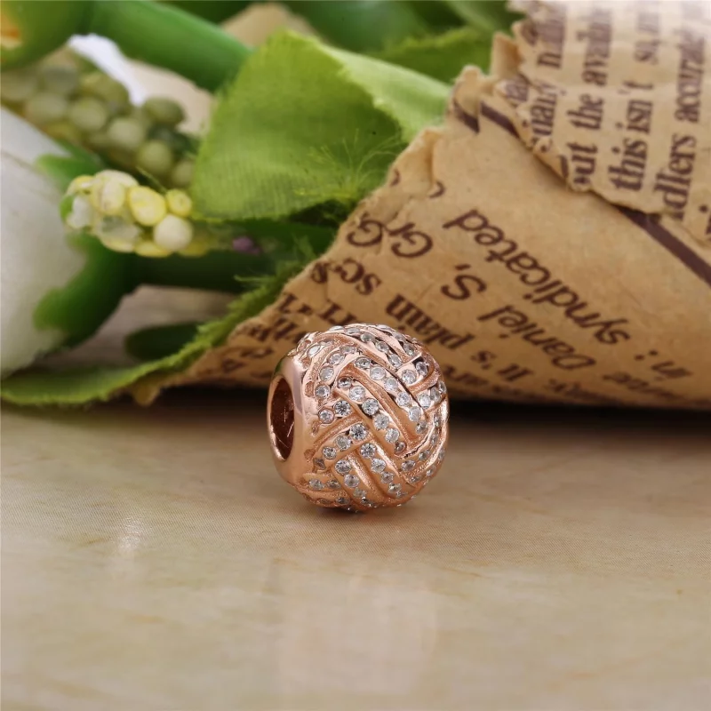 (image pour) Destin entrelacé, Rose, cz incolore PANDORA France - 781537CZ - Afficher 2