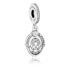 (image pour) Disney, Miroir Magique de la Méchante Reine, charm pendentif PANDORA France - 797485CZ