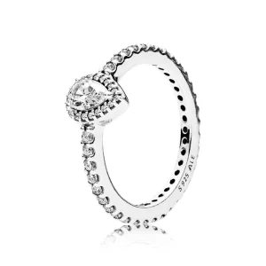 (image pour) Larme radieuse, cz incolore PANDORA France - 196254CZ