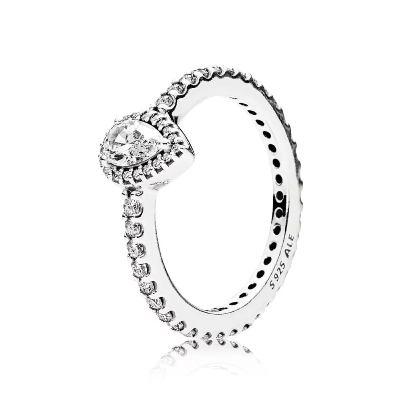 (image pour) Larme radieuse, cz incolore PANDORA France - 196254CZ