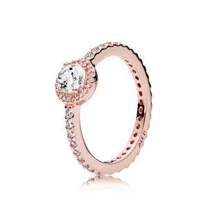 (image pour) Élégance classique, PANDORA Rose™ et cz incolore - 180946CZ