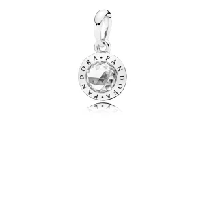 (image pour) Logo PANDORA radieux, cz incolore - 396217CZ