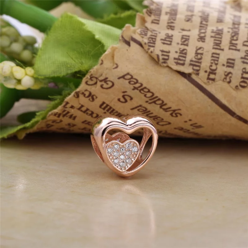 (image pour) Âmes sœurs, PANDORA Rose™ et cz incolore - 781806CZ - Afficher 2