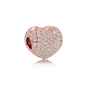(image pour) Pavé ouvre mon cœur, PANDORA Rose™ et cz incolore - 781427CZ