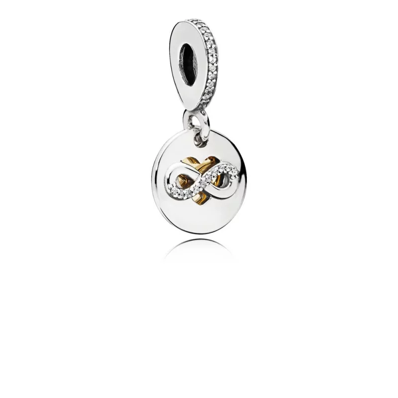 (image pour)  Pendentif Pandora 796200CZ - Pendentif Coeur Infini Femme 