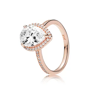 (image pour) Taille Poire, bague PANDORA France - 186251CZ