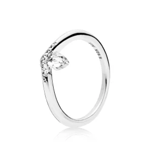 (image pour) Bague Vœu Intemporel en Argent, Argent 925/1000ᵉ, Oxyde de zircon PANDORA France