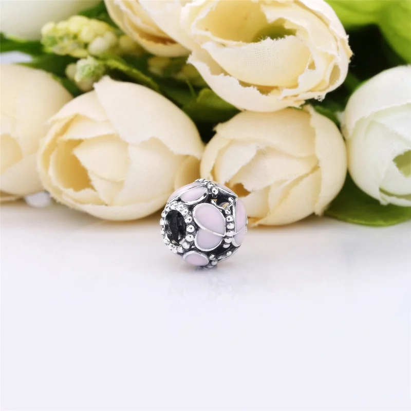 (image pour) Charm Papillons Roses en Argent, Argent 925/1000ᵉ, Résine façon é PANDORA France - Afficher 3