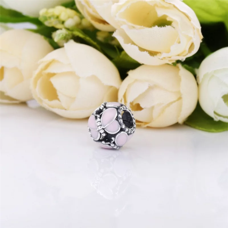 (image pour) Charm Papillons Roses en Argent, Argent 925/1000ᵉ, Résine façon é PANDORA France - Afficher 5