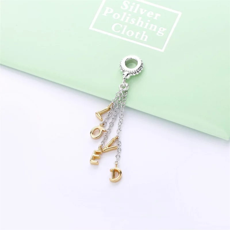 (image pour) Charm pendant Aimée en PANDORA Shine™ - 767831 - Afficher 2