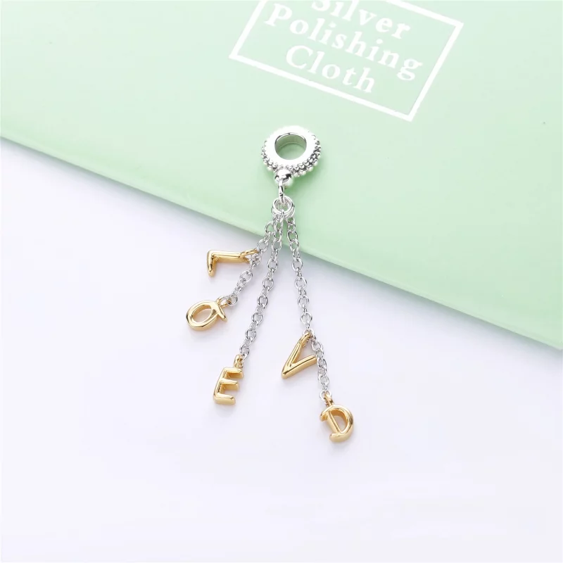 (image pour) Charm pendant Aimée en PANDORA Shine™ - 767831 - Afficher 3