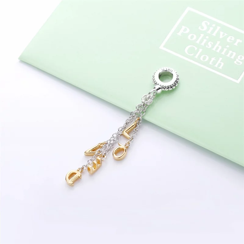 (image pour) Charm pendant Aimée en PANDORA Shine™ - 767831 - Afficher 4