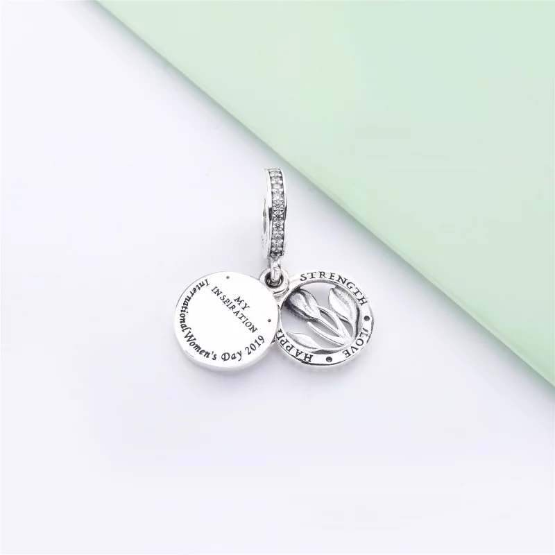 (image pour) Charm pendant Journée de la Femme en Argent PANDORA France - 797825CZ - Afficher 4