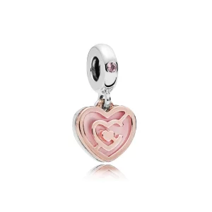 (image pour) Charm pendant Labyrinthe de lAmour en PANDORA Rose™ - 787801NBP