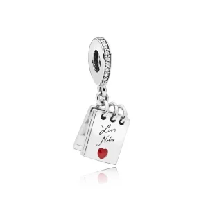 (image pour) Charm pendant Mots dAmour en Argent PANDORA France - 797835CZ