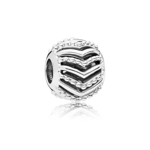 (image pour) Charm Vœu Stylisé en Argent, Argent 925/1000ᵉ – Boutique PANDORA 