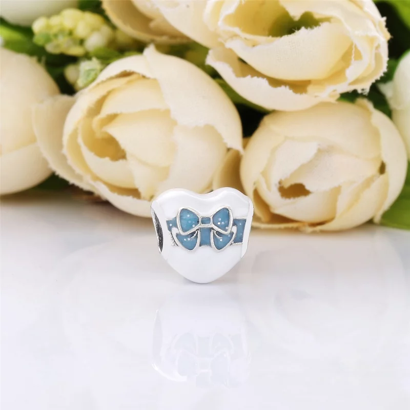 (image pour) Charm White Day Love en Argent PANDORA France - 797784ENMX - Afficher 2