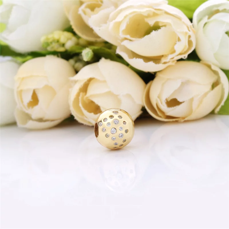 (image pour) Clip Éclats Scintillants en PANDORA Shine™, PANDORA Shine™, argent - 767900CZ - Afficher 3