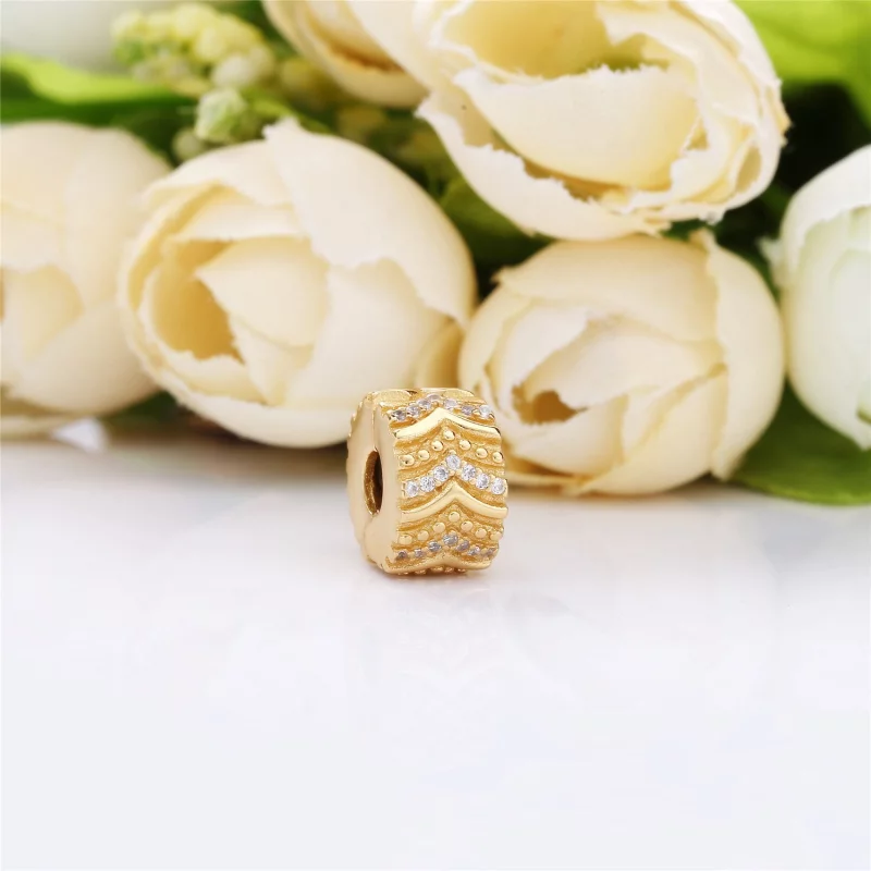 (image pour) Clip Vœu Stylisé en PANDORA Shine™, PANDORA Shine™, argent 925/1000 - Afficher 2