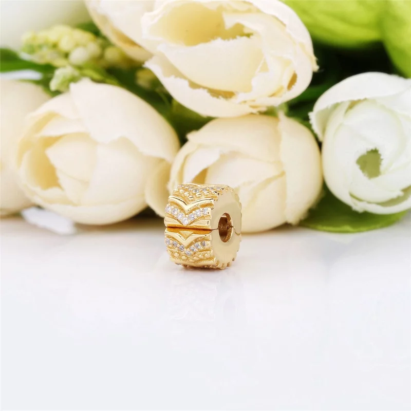 (image pour) Clip Vœu Stylisé en PANDORA Shine™, PANDORA Shine™, argent 925/1000 - Afficher 3