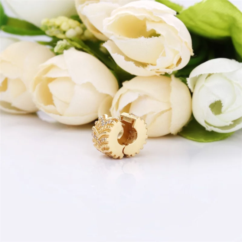 (image pour) Clip Vœu Stylisé en PANDORA Shine™, PANDORA Shine™, argent 925/1000 - Afficher 4