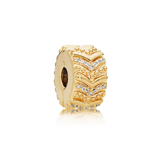 (image pour) Clip Vœu Stylisé en PANDORA Shine™, PANDORA Shine™, argent 925/1000
