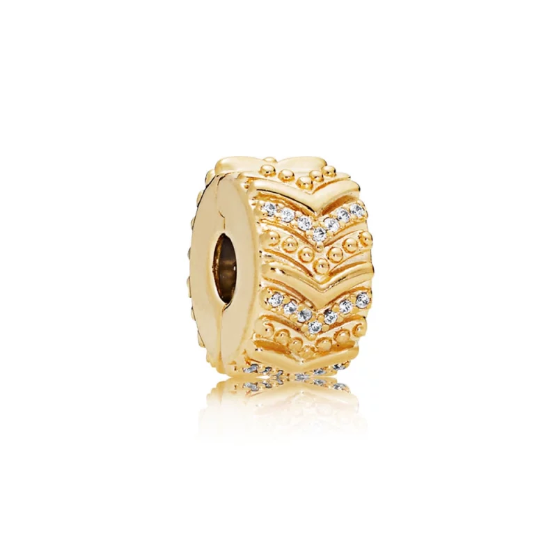 (image pour) Clip Vœu Stylisé en PANDORA Shine™, PANDORA Shine™, argent 925/1000
