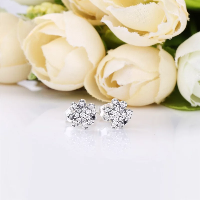 (image pour) Clous d'oreilles Trèfle Radiant en Argent PANDORA France - 297944CZ - Afficher 2