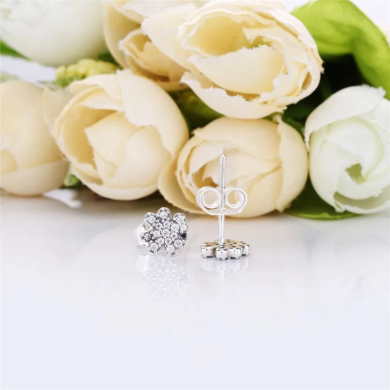(image pour) Clous d'oreilles Trèfle Radiant en Argent PANDORA France - 297944CZ - Afficher 3