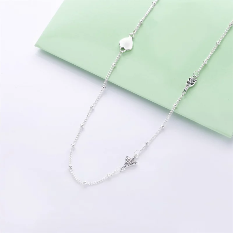 (image pour) Collier Flèche de lAmour en Argent PANDORA France - 397795CZ - Afficher 2