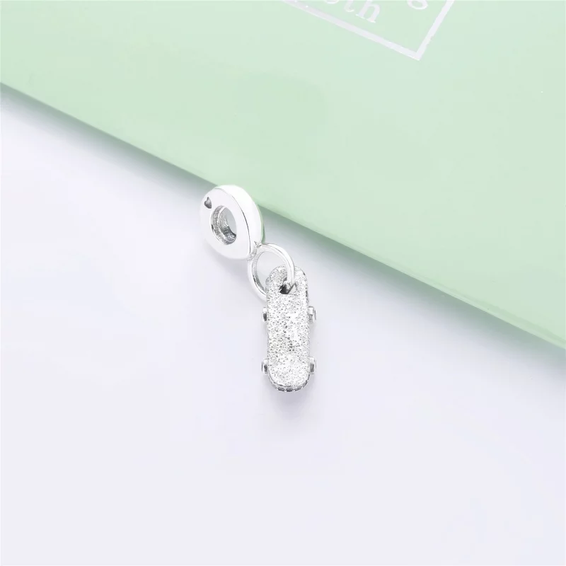 (image pour) Collier Être libre skateboard en Argent PANDORA France - 797206CZ - Afficher 4