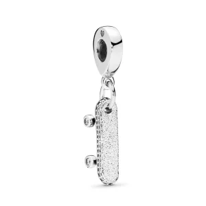 (image pour) Collier Être libre skateboard en Argent PANDORA France - 797206CZ
