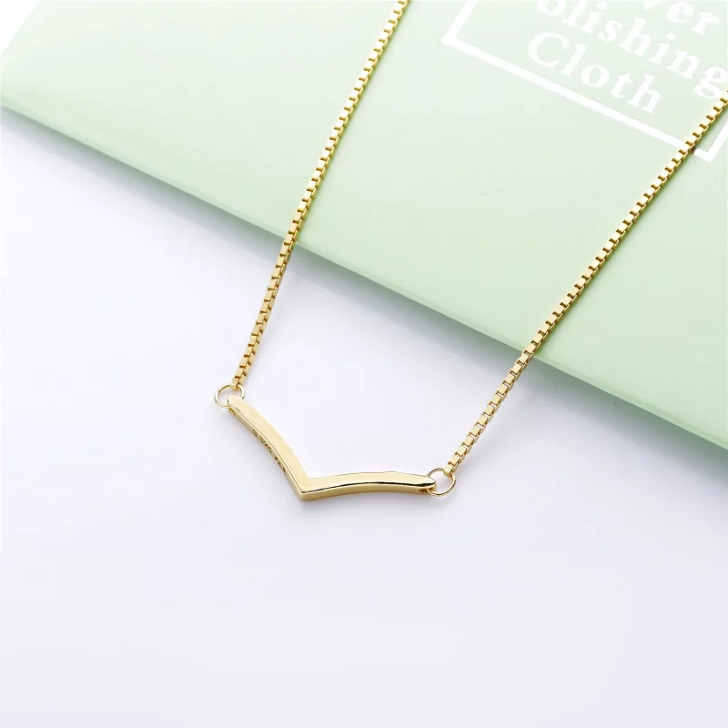 (image pour) Collier Vœu Brillant en PANDORA Shine™, PANDORA Shine™, argent - 367803 - Afficher 2