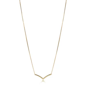 (image pour) Collier Vœu Brillant en PANDORA Shine™, PANDORA Shine™, argent - 367803