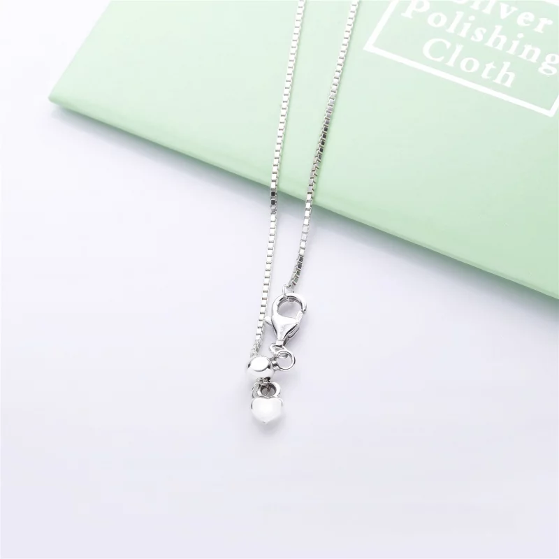 (image pour) Collier Vœu Scintillant en Argent, Argent 925/1000ᵉ, Oxyde de zir PANDORA France - Afficher 4
