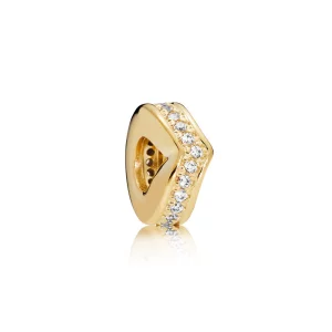 (image pour) Espaceur Vœu Scintillant en PANDORA Shine™, PANDORA Shine™, argent - 767808CZ