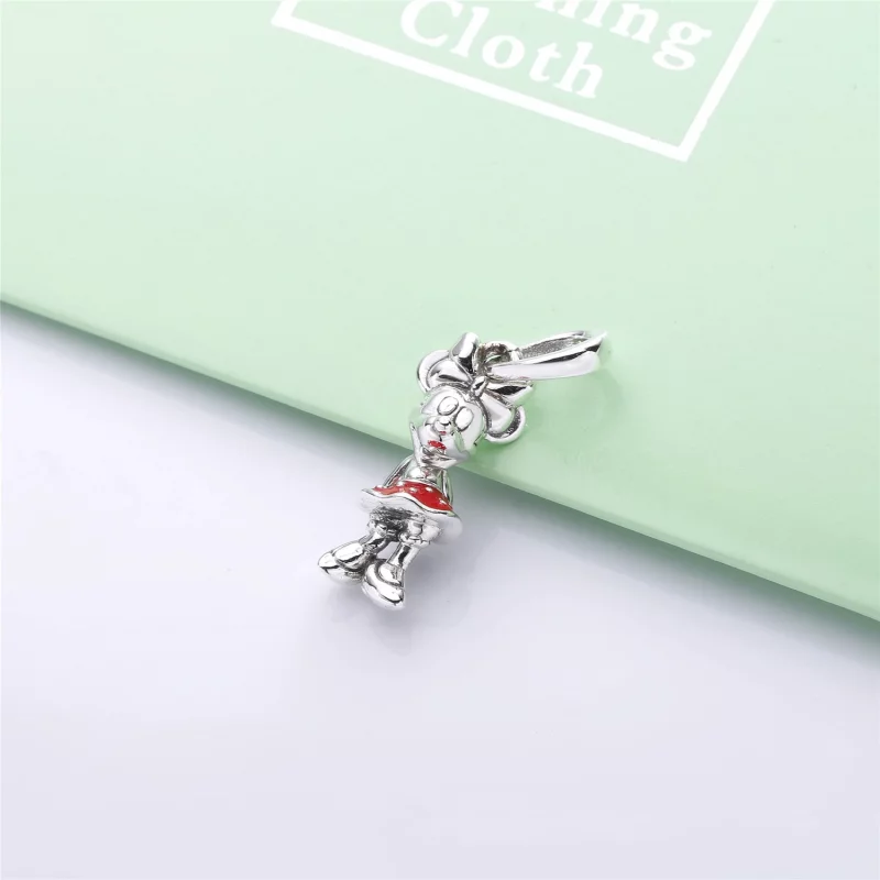 (image pour) Pendentif Minnie Classique en Argent PANDORA France - 397768EN09 - Afficher 2