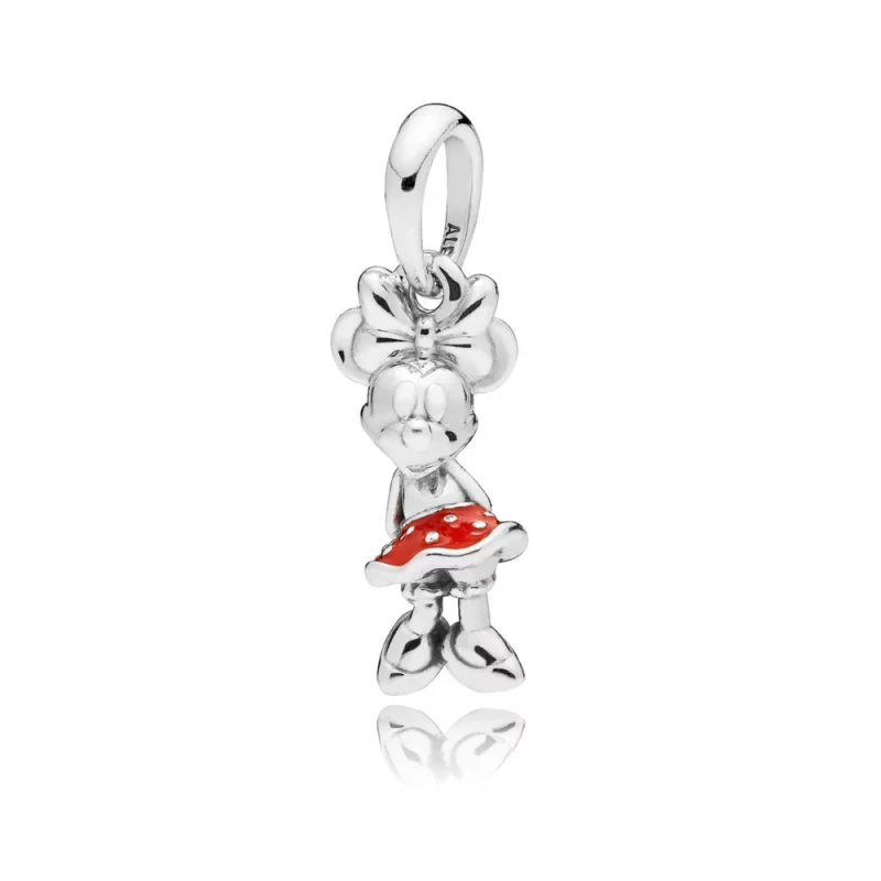 (image pour) Pendentif Minnie Classique en Argent PANDORA France - 397768EN09