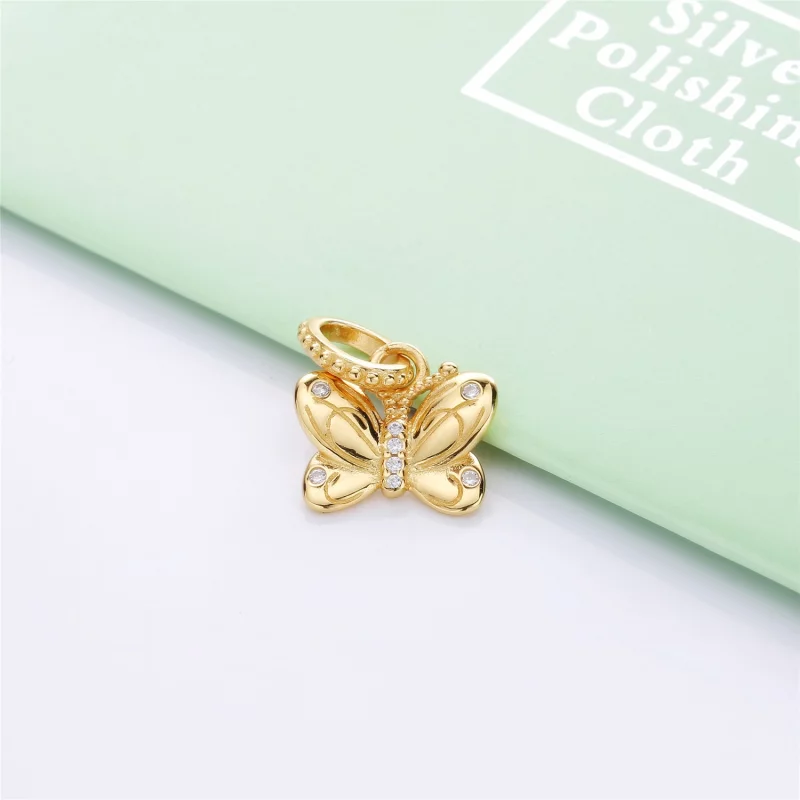 (image pour) Pendentif Papillon en PANDORA Shine™, PANDORA Shine™, argent 925/1000 - Afficher 3