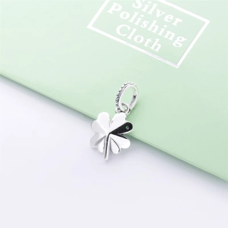 (image pour) Pendentif Trèfle à Quatre Feuilles en Argent, Argent 925/1000ᵉ, C PANDORA France - Afficher 4