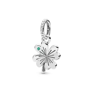 (image pour) Pendentif Trèfle à Quatre Feuilles en Argent, Argent 925/1000ᵉ, C PANDORA France