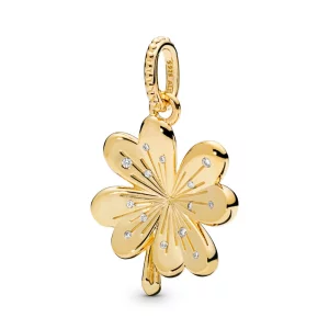 Pendentif Trèfle à Quatre Feuilles en PANDORA Shine™ - 367935CZ (image pour) Pendentif Trèfle à Quatre Feuilles en PANDORA Shine™ - 367935CZ