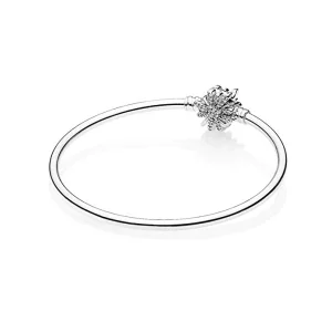 Jonc PANDORA Moments Fermoir Feu Dartifice En Argent - 597763CZ (image pour) Jonc PANDORA Moments Fermoir Feu Dartifice En Argent - 597763CZ