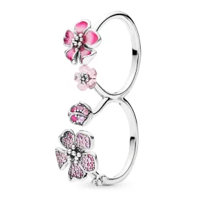 (image pour) Bague PANDORA Fleurs de fleurs de pêcher 198091NCCMX